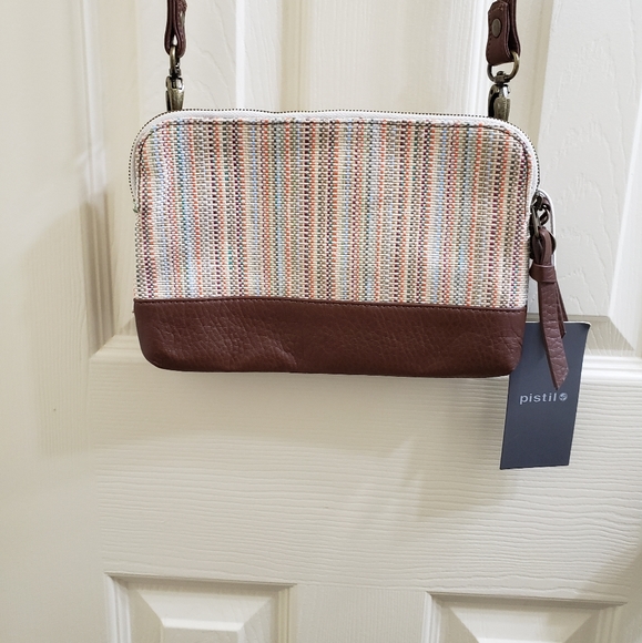 pistil Bags Pistil Womens Hands Off Mini Cross Body Bag Sugarcane